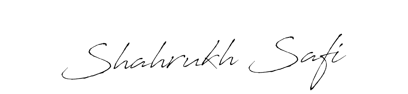 This is the best signature style for the Shahrukh Safi name. Also you like these signature font (Antro_Vectra). Mix name signature. Shahrukh Safi signature style 6 images and pictures png