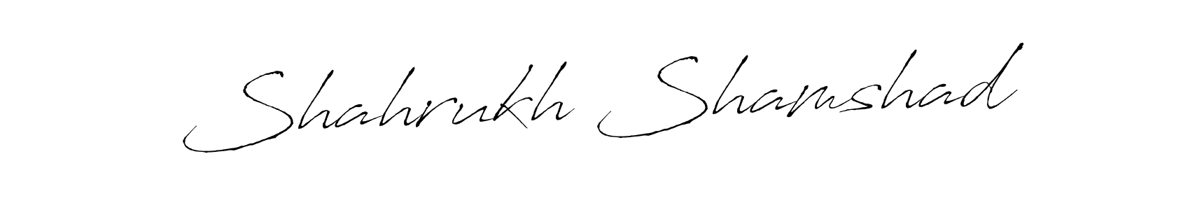 Antro_Vectra is a professional signature style that is perfect for those who want to add a touch of class to their signature. It is also a great choice for those who want to make their signature more unique. Get Shahrukh Shamshad name to fancy signature for free. Shahrukh Shamshad signature style 6 images and pictures png