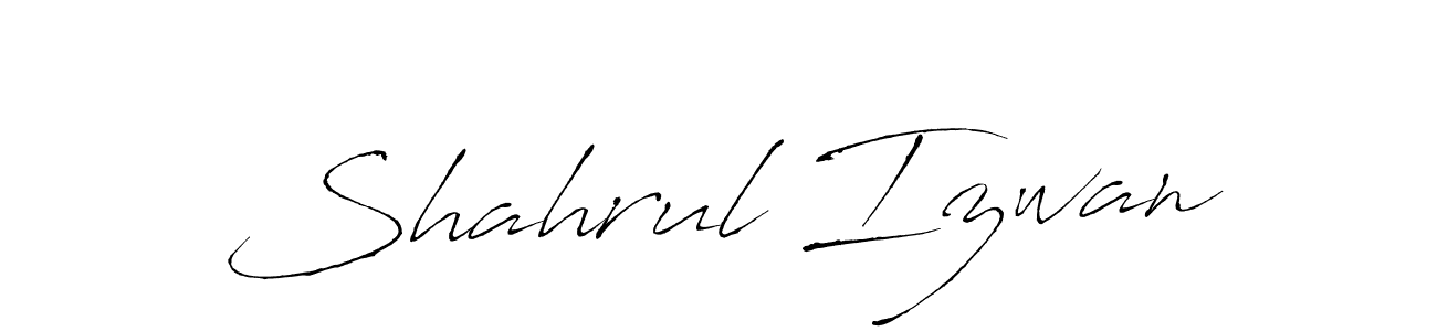 Make a short Shahrul Izwan signature style. Manage your documents anywhere anytime using Antro_Vectra. Create and add eSignatures, submit forms, share and send files easily. Shahrul Izwan signature style 6 images and pictures png