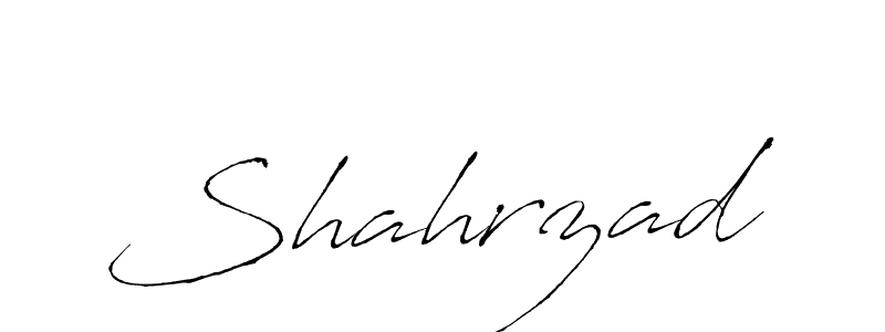 Create a beautiful signature design for name Shahrzad. With this signature (Antro_Vectra) fonts, you can make a handwritten signature for free. Shahrzad signature style 6 images and pictures png