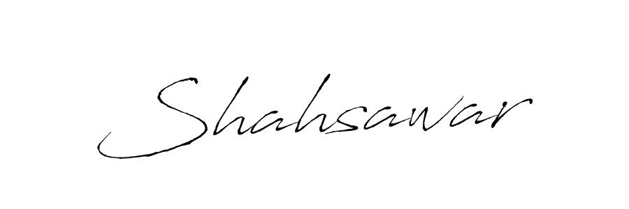 Create a beautiful signature design for name Shahsawar. With this signature (Antro_Vectra) fonts, you can make a handwritten signature for free. Shahsawar signature style 6 images and pictures png