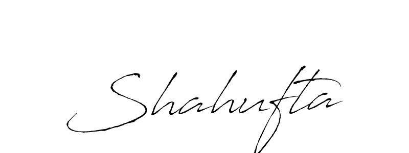 How to make Shahufta signature? Antro_Vectra is a professional autograph style. Create handwritten signature for Shahufta name. Shahufta signature style 6 images and pictures png