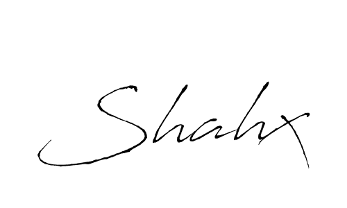 The best way (Antro_Vectra) to make a short signature is to pick only two or three words in your name. The name Shahx include a total of six letters. For converting this name. Shahx signature style 6 images and pictures png