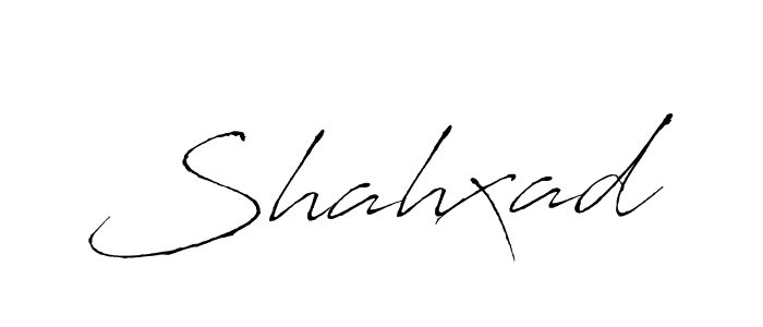 Make a beautiful signature design for name Shahxad. With this signature (Antro_Vectra) style, you can create a handwritten signature for free. Shahxad signature style 6 images and pictures png