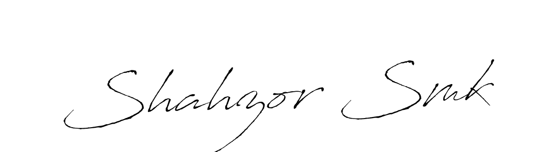 Also You can easily find your signature by using the search form. We will create Shahzor Smk name handwritten signature images for you free of cost using Antro_Vectra sign style. Shahzor Smk signature style 6 images and pictures png