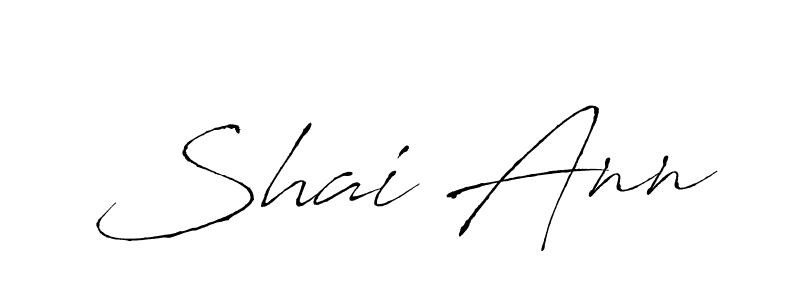 Make a beautiful signature design for name Shai Ann. Use this online signature maker to create a handwritten signature for free. Shai Ann signature style 6 images and pictures png