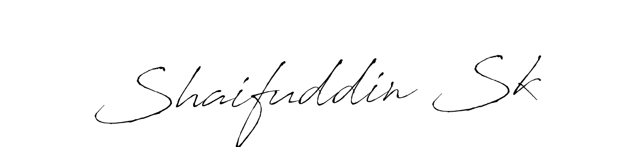 Use a signature maker to create a handwritten signature online. With this signature software, you can design (Antro_Vectra) your own signature for name Shaifuddin Sk. Shaifuddin Sk signature style 6 images and pictures png