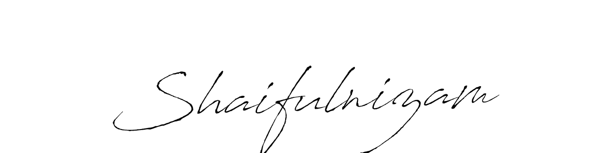 Also You can easily find your signature by using the search form. We will create Shaifulnizam name handwritten signature images for you free of cost using Antro_Vectra sign style. Shaifulnizam signature style 6 images and pictures png