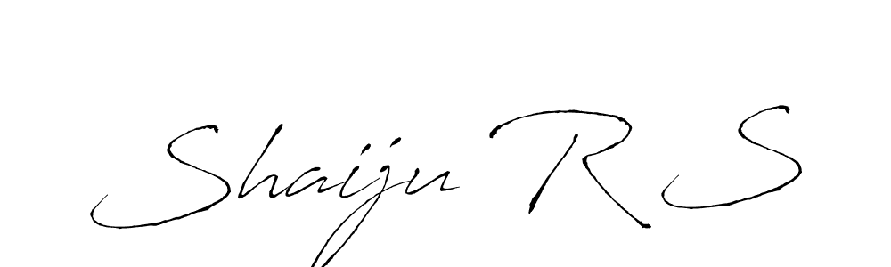 How to Draw Shaiju R S signature style? Antro_Vectra is a latest design signature styles for name Shaiju R S. Shaiju R S signature style 6 images and pictures png