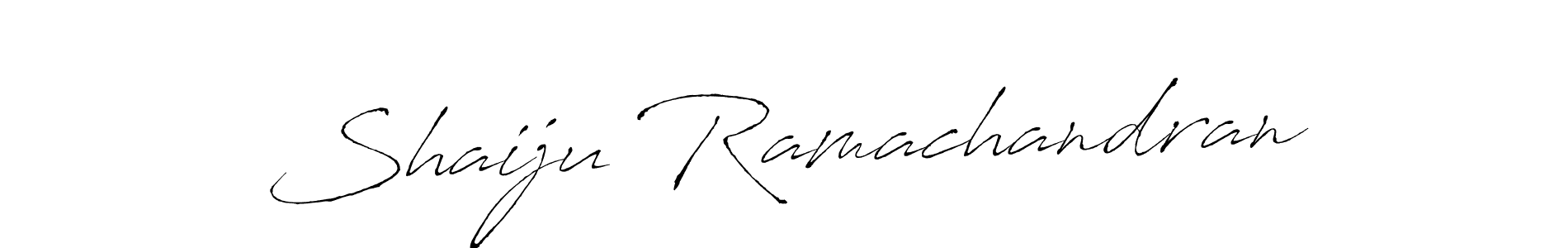 Use a signature maker to create a handwritten signature online. With this signature software, you can design (Antro_Vectra) your own signature for name Shaiju Ramachandran. Shaiju Ramachandran signature style 6 images and pictures png