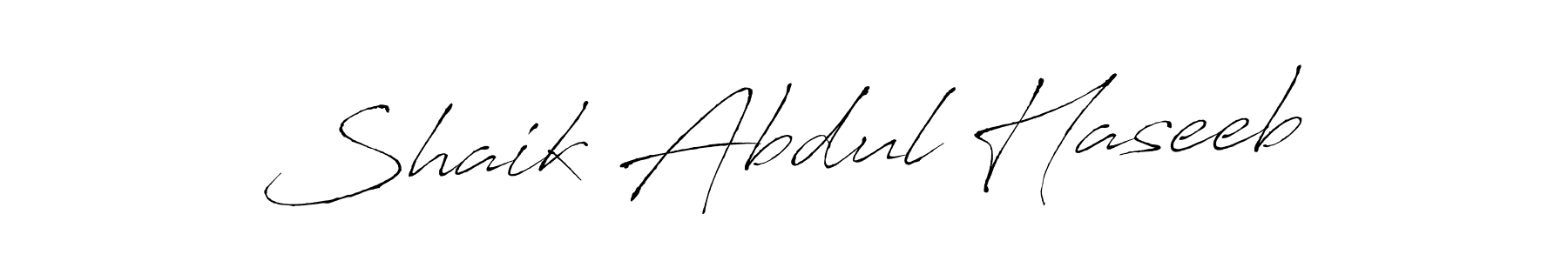 You can use this online signature creator to create a handwritten signature for the name Shaik Abdul Haseeb. This is the best online autograph maker. Shaik Abdul Haseeb signature style 6 images and pictures png