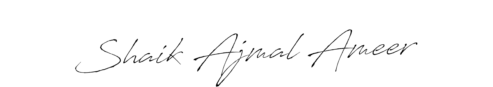 Here are the top 10 professional signature styles for the name Shaik Ajmal Ameer. These are the best autograph styles you can use for your name. Shaik Ajmal Ameer signature style 6 images and pictures png