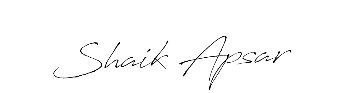 It looks lik you need a new signature style for name Shaik Apsar. Design unique handwritten (Antro_Vectra) signature with our free signature maker in just a few clicks. Shaik Apsar signature style 6 images and pictures png