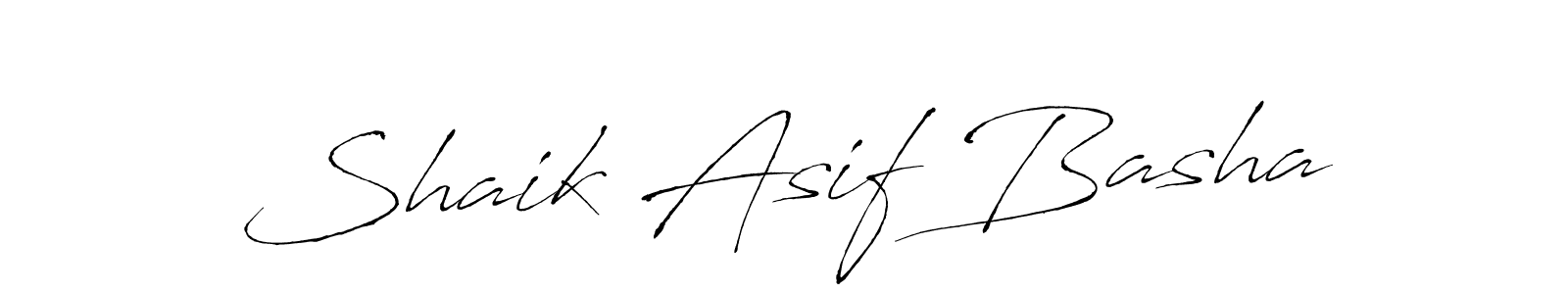 Also we have Shaik Asif Basha name is the best signature style. Create professional handwritten signature collection using Antro_Vectra autograph style. Shaik Asif Basha signature style 6 images and pictures png