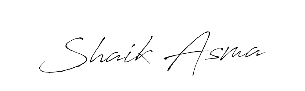 You can use this online signature creator to create a handwritten signature for the name Shaik Asma. This is the best online autograph maker. Shaik Asma signature style 6 images and pictures png