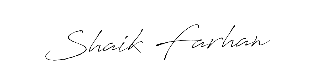 This is the best signature style for the Shaik Farhan name. Also you like these signature font (Antro_Vectra). Mix name signature. Shaik Farhan signature style 6 images and pictures png