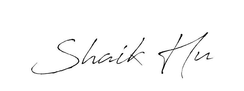 How to Draw Shaik Hu signature style? Antro_Vectra is a latest design signature styles for name Shaik Hu. Shaik Hu signature style 6 images and pictures png