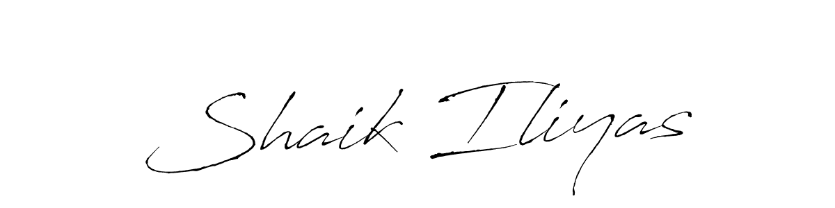 You should practise on your own different ways (Antro_Vectra) to write your name (Shaik Iliyas) in signature. don't let someone else do it for you. Shaik Iliyas signature style 6 images and pictures png