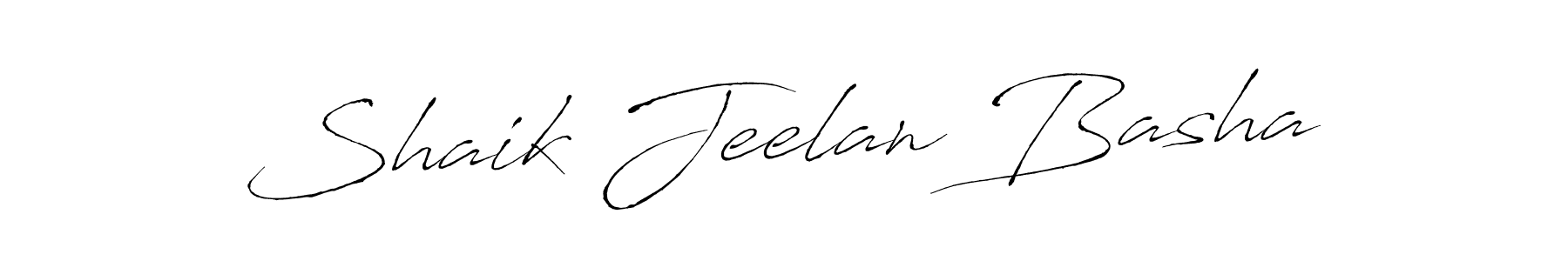 Use a signature maker to create a handwritten signature online. With this signature software, you can design (Antro_Vectra) your own signature for name Shaik Jeelan Basha. Shaik Jeelan Basha signature style 6 images and pictures png