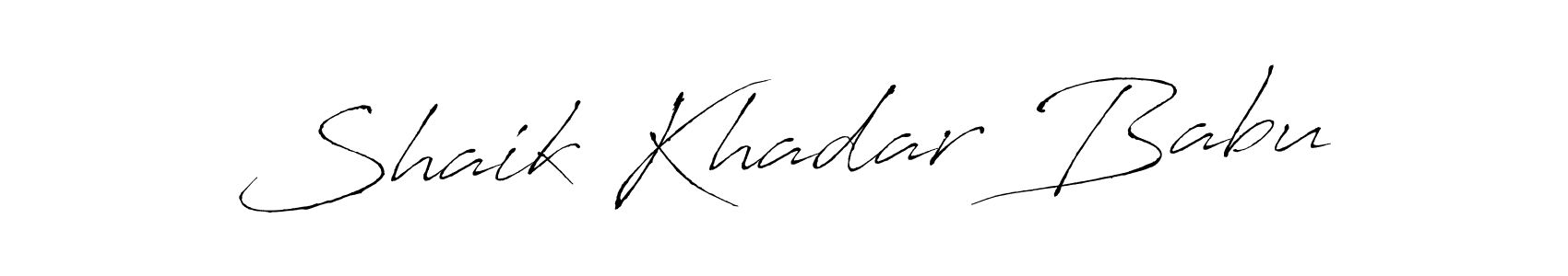 Once you've used our free online signature maker to create your best signature Antro_Vectra style, it's time to enjoy all of the benefits that Shaik Khadar Babu name signing documents. Shaik Khadar Babu signature style 6 images and pictures png