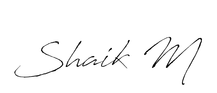 Make a beautiful signature design for name Shaik M. Use this online signature maker to create a handwritten signature for free. Shaik M signature style 6 images and pictures png