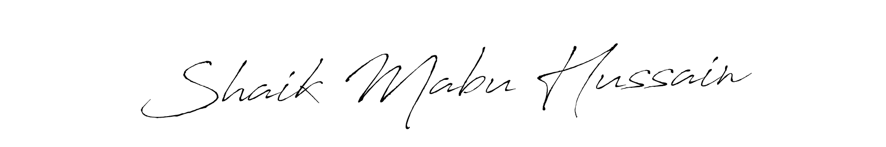 Antro_Vectra is a professional signature style that is perfect for those who want to add a touch of class to their signature. It is also a great choice for those who want to make their signature more unique. Get Shaik Mabu Hussain name to fancy signature for free. Shaik Mabu Hussain signature style 6 images and pictures png