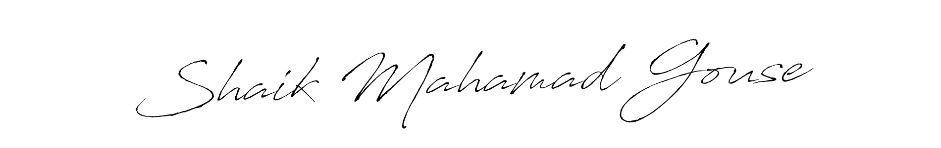 It looks lik you need a new signature style for name Shaik Mahamad Gouse. Design unique handwritten (Antro_Vectra) signature with our free signature maker in just a few clicks. Shaik Mahamad Gouse signature style 6 images and pictures png