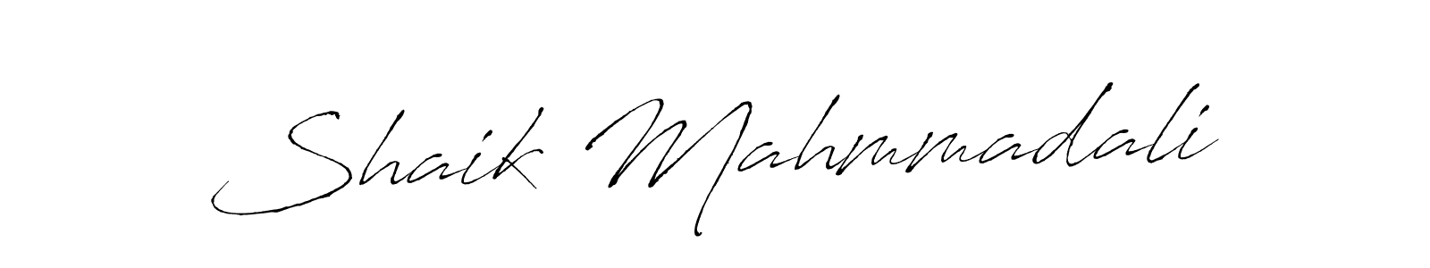 The best way (Antro_Vectra) to make a short signature is to pick only two or three words in your name. The name Shaik Mahmmadali include a total of six letters. For converting this name. Shaik Mahmmadali signature style 6 images and pictures png