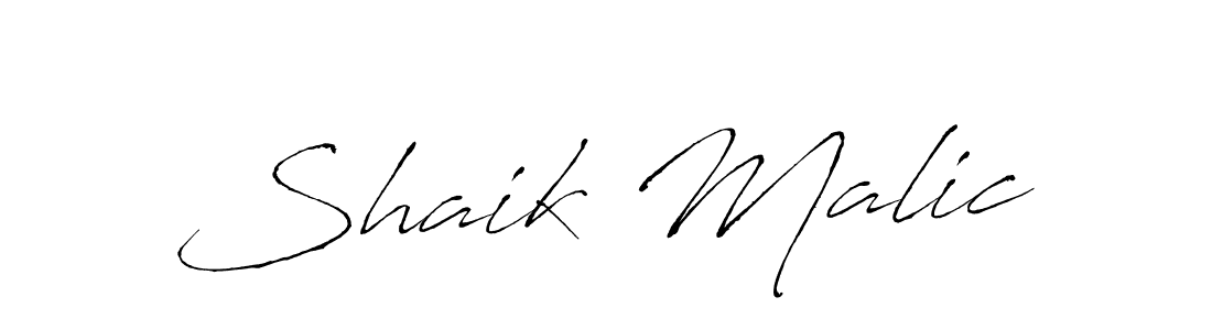 Use a signature maker to create a handwritten signature online. With this signature software, you can design (Antro_Vectra) your own signature for name Shaik Malic. Shaik Malic signature style 6 images and pictures png