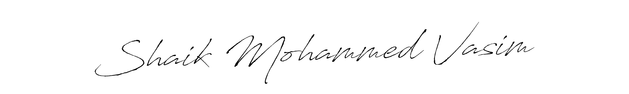 See photos of Shaik Mohammed Vasim official signature by Spectra . Check more albums & portfolios. Read reviews & check more about Antro_Vectra font. Shaik Mohammed Vasim signature style 6 images and pictures png