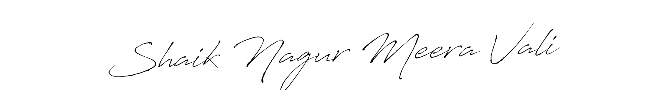 It looks lik you need a new signature style for name Shaik Nagur Meera Vali. Design unique handwritten (Antro_Vectra) signature with our free signature maker in just a few clicks. Shaik Nagur Meera Vali signature style 6 images and pictures png