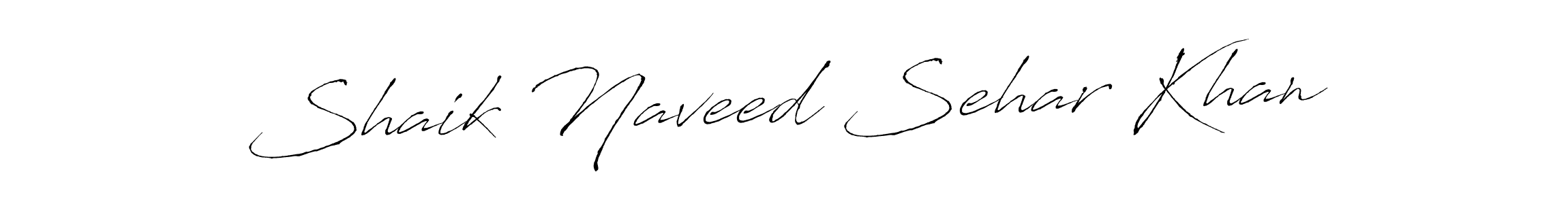 It looks lik you need a new signature style for name Shaik Naveed Sehar Khan. Design unique handwritten (Antro_Vectra) signature with our free signature maker in just a few clicks. Shaik Naveed Sehar Khan signature style 6 images and pictures png
