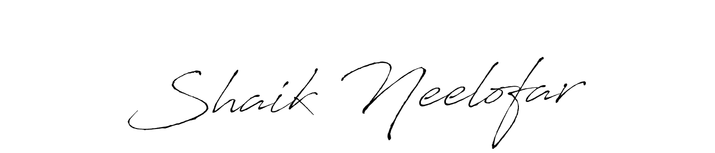 Make a beautiful signature design for name Shaik Neelofar. Use this online signature maker to create a handwritten signature for free. Shaik Neelofar signature style 6 images and pictures png