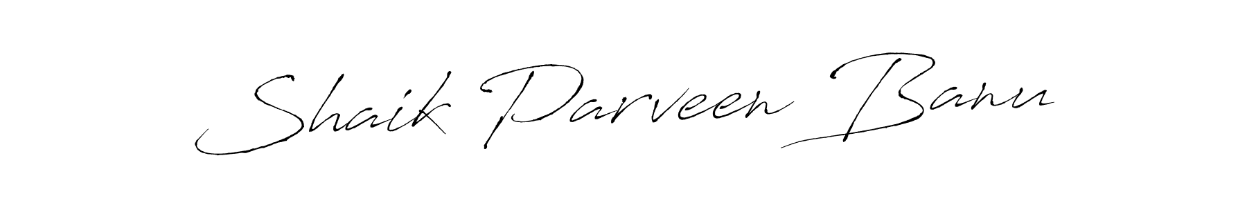 Also You can easily find your signature by using the search form. We will create Shaik Parveen Banu name handwritten signature images for you free of cost using Antro_Vectra sign style. Shaik Parveen Banu signature style 6 images and pictures png