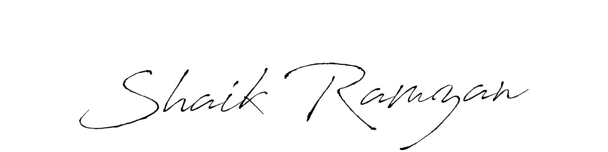 It looks lik you need a new signature style for name Shaik Ramzan. Design unique handwritten (Antro_Vectra) signature with our free signature maker in just a few clicks. Shaik Ramzan signature style 6 images and pictures png