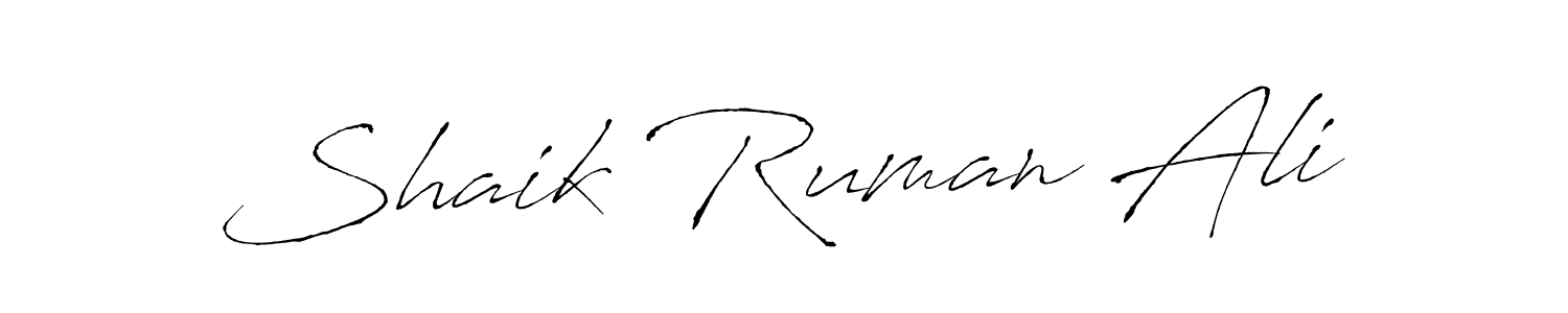 This is the best signature style for the Shaik Ruman Ali name. Also you like these signature font (Antro_Vectra). Mix name signature. Shaik Ruman Ali signature style 6 images and pictures png