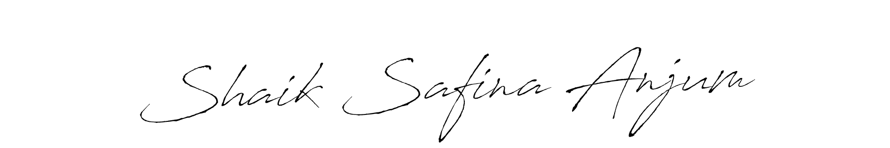 Use a signature maker to create a handwritten signature online. With this signature software, you can design (Antro_Vectra) your own signature for name Shaik Safina Anjum. Shaik Safina Anjum signature style 6 images and pictures png