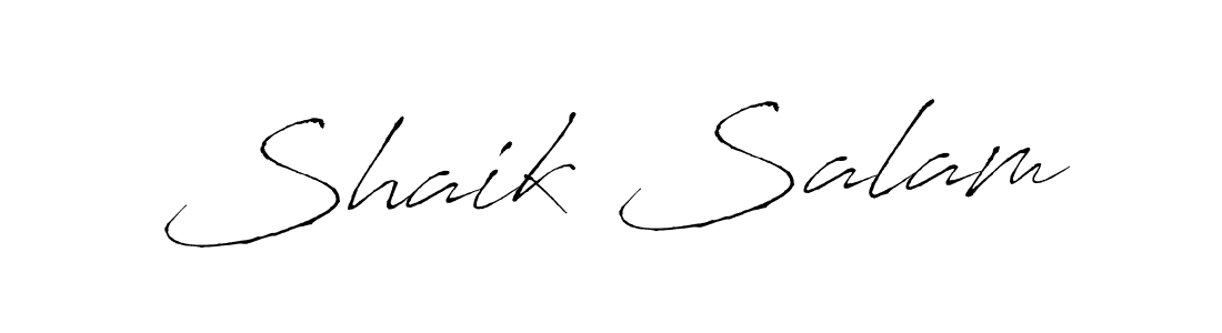 The best way (Antro_Vectra) to make a short signature is to pick only two or three words in your name. The name Shaik Salam include a total of six letters. For converting this name. Shaik Salam signature style 6 images and pictures png