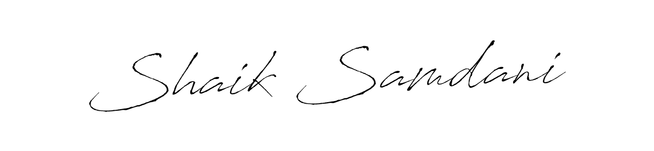 You should practise on your own different ways (Antro_Vectra) to write your name (Shaik Samdani) in signature. don't let someone else do it for you. Shaik Samdani signature style 6 images and pictures png