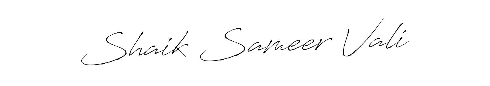 It looks lik you need a new signature style for name Shaik Sameer Vali. Design unique handwritten (Antro_Vectra) signature with our free signature maker in just a few clicks. Shaik Sameer Vali signature style 6 images and pictures png