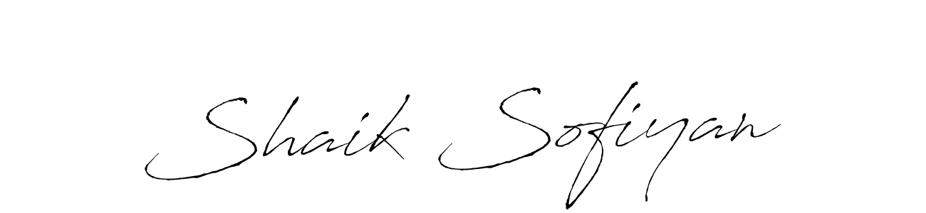 It looks lik you need a new signature style for name Shaik Sofiyan. Design unique handwritten (Antro_Vectra) signature with our free signature maker in just a few clicks. Shaik Sofiyan signature style 6 images and pictures png