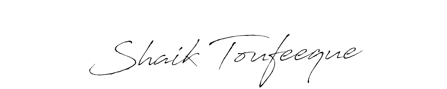 Once you've used our free online signature maker to create your best signature Antro_Vectra style, it's time to enjoy all of the benefits that Shaik Toufeeque name signing documents. Shaik Toufeeque signature style 6 images and pictures png