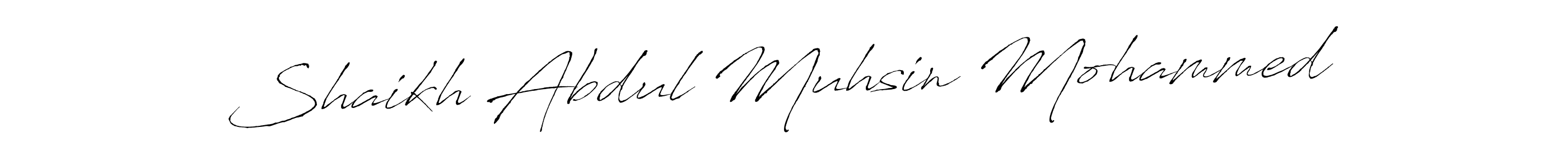 You can use this online signature creator to create a handwritten signature for the name Shaikh Abdul Muhsin Mohammed. This is the best online autograph maker. Shaikh Abdul Muhsin Mohammed signature style 6 images and pictures png