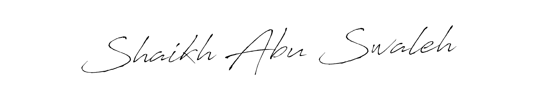 Also we have Shaikh Abu Swaleh name is the best signature style. Create professional handwritten signature collection using Antro_Vectra autograph style. Shaikh Abu Swaleh signature style 6 images and pictures png
