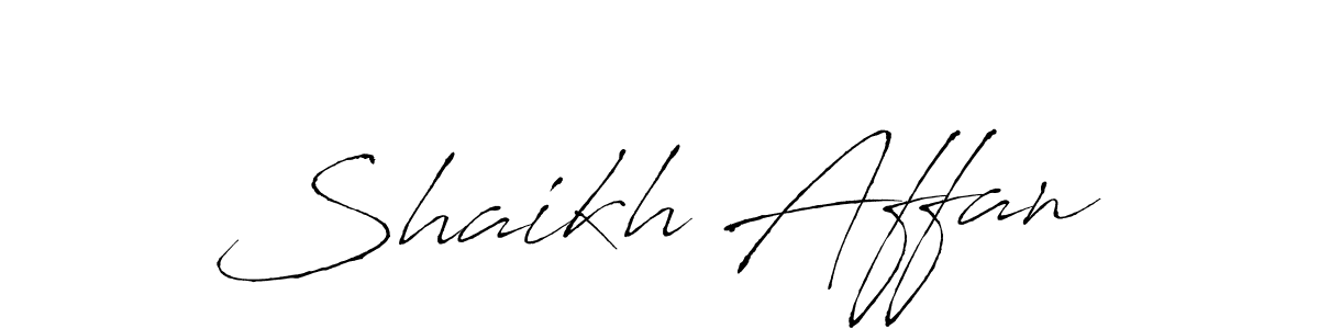 How to make Shaikh Affan signature? Antro_Vectra is a professional autograph style. Create handwritten signature for Shaikh Affan name. Shaikh Affan signature style 6 images and pictures png