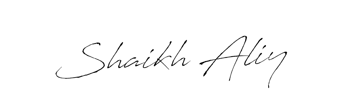 You can use this online signature creator to create a handwritten signature for the name Shaikh Aliy. This is the best online autograph maker. Shaikh Aliy signature style 6 images and pictures png