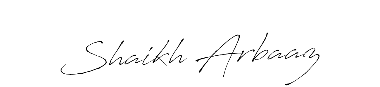 Use a signature maker to create a handwritten signature online. With this signature software, you can design (Antro_Vectra) your own signature for name Shaikh Arbaaz. Shaikh Arbaaz signature style 6 images and pictures png