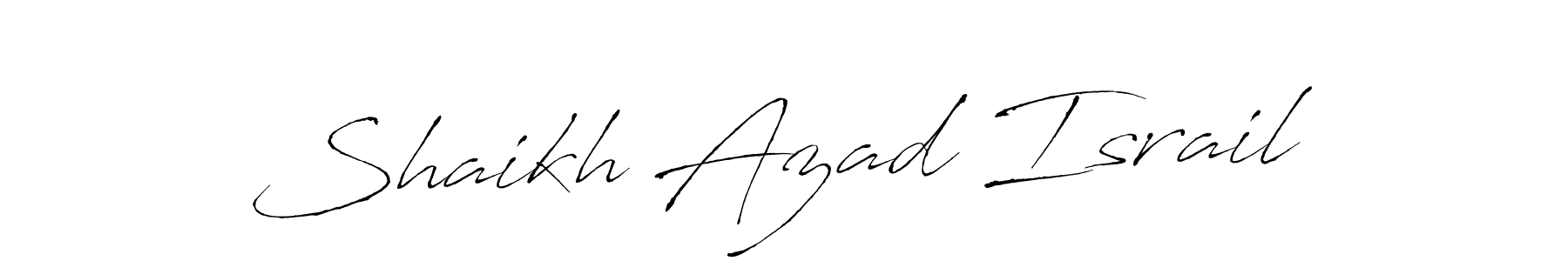 You should practise on your own different ways (Antro_Vectra) to write your name (Shaikh Azad Israil) in signature. don't let someone else do it for you. Shaikh Azad Israil signature style 6 images and pictures png