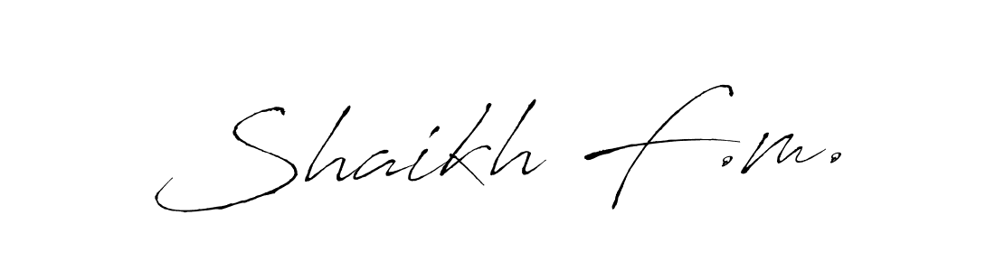 Here are the top 10 professional signature styles for the name Shaikh F.m.. These are the best autograph styles you can use for your name. Shaikh F.m. signature style 6 images and pictures png