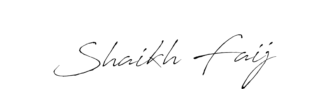 This is the best signature style for the Shaikh Faij name. Also you like these signature font (Antro_Vectra). Mix name signature. Shaikh Faij signature style 6 images and pictures png